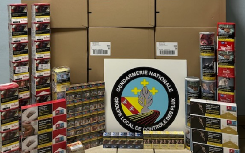 Une femme interpellée avec 5500€ de tabac en provenance du Luxembourg