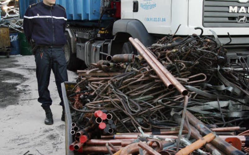 Vilsberg : des tonnes de câbles de cuivre volés