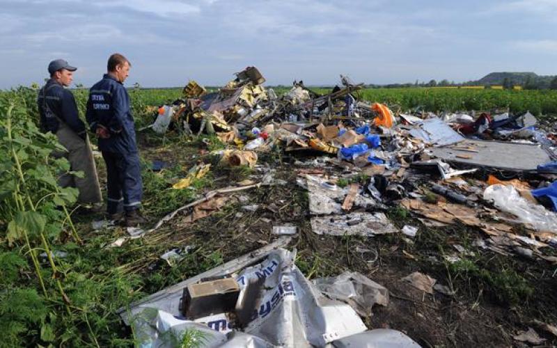 Vol MH 17 : abattu par de "nombreux projectiles"