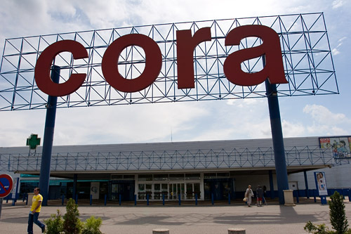 Attaque de distributeur à la voiture bélier à Borny