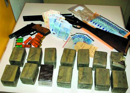 Berhen-lès-Forbach : drogue et armes saisies par les gendarmes