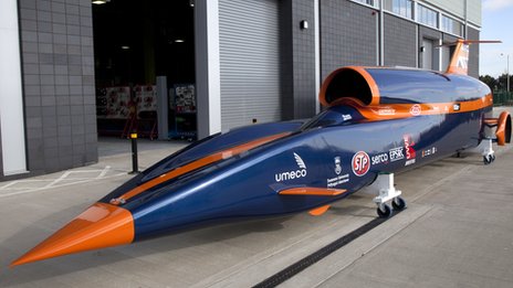 BloodHound SSC, la voiture la plus rapide du monde !