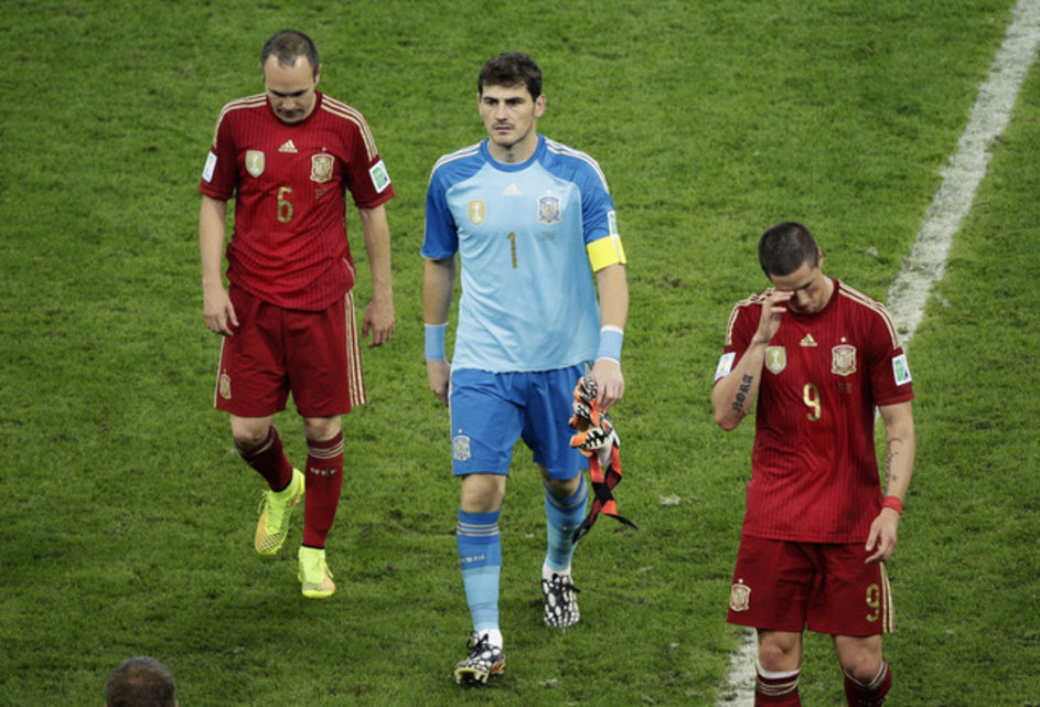 CDM 2014 : la "Roja" abdique