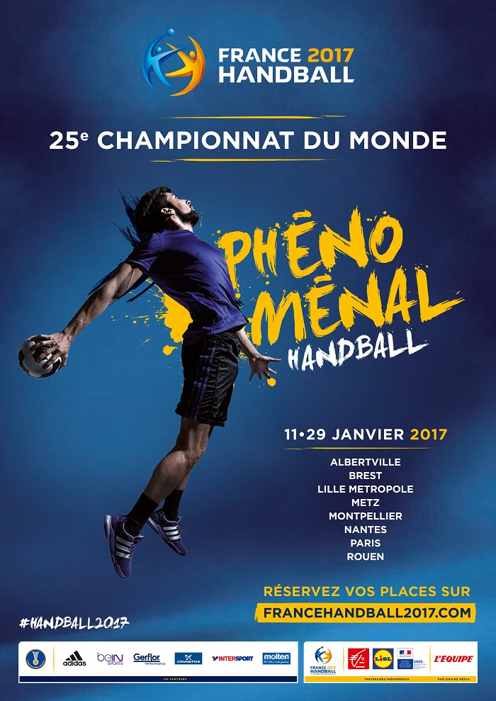 Championnat du monde de Handball : le public au rendez-vous.