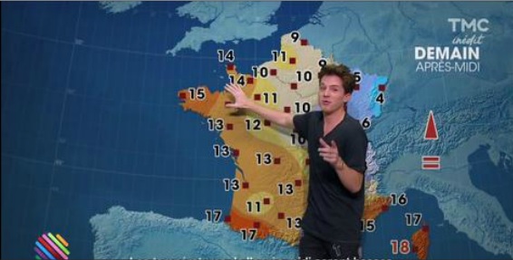 Charlie Puth présente la météo