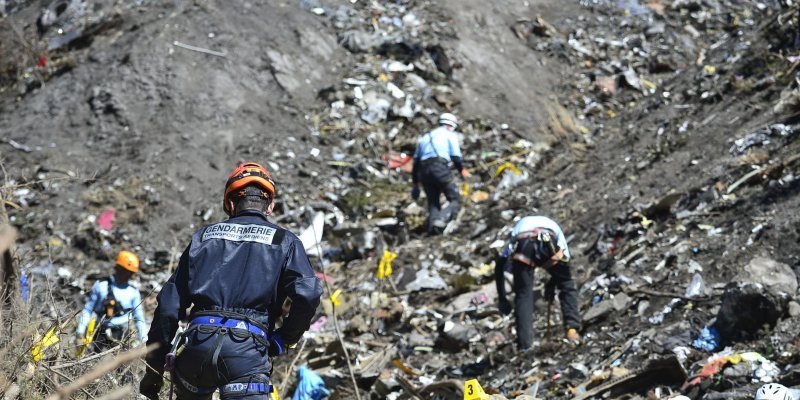 Crash de l'A320 de Germanwings : 78 ADN disctincts retrouvés sur les lieux du crash