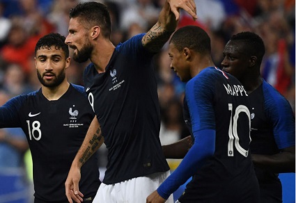 Début de préparation serein pour les bleus !