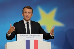 Emmanuel Macron dévoile sa vision de l'Europe