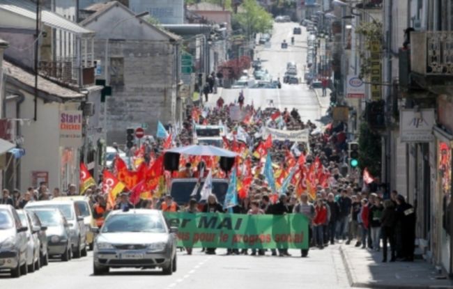 Faible mobilisation pour le 1er mai