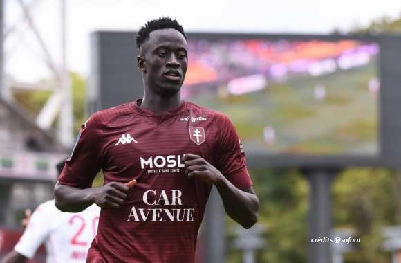 FC Metz : Niane, élu joueur du mois de septembre par l'UNFP