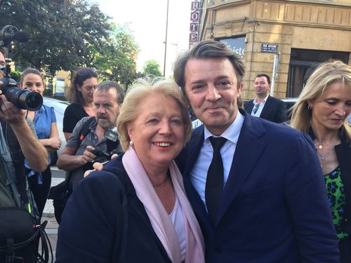 François Baroin était en Lorraine