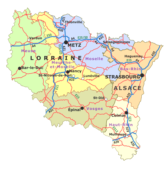 Fusion des Régions : entre l'Alsace et la Lorraine, c'est loin d'être fait !