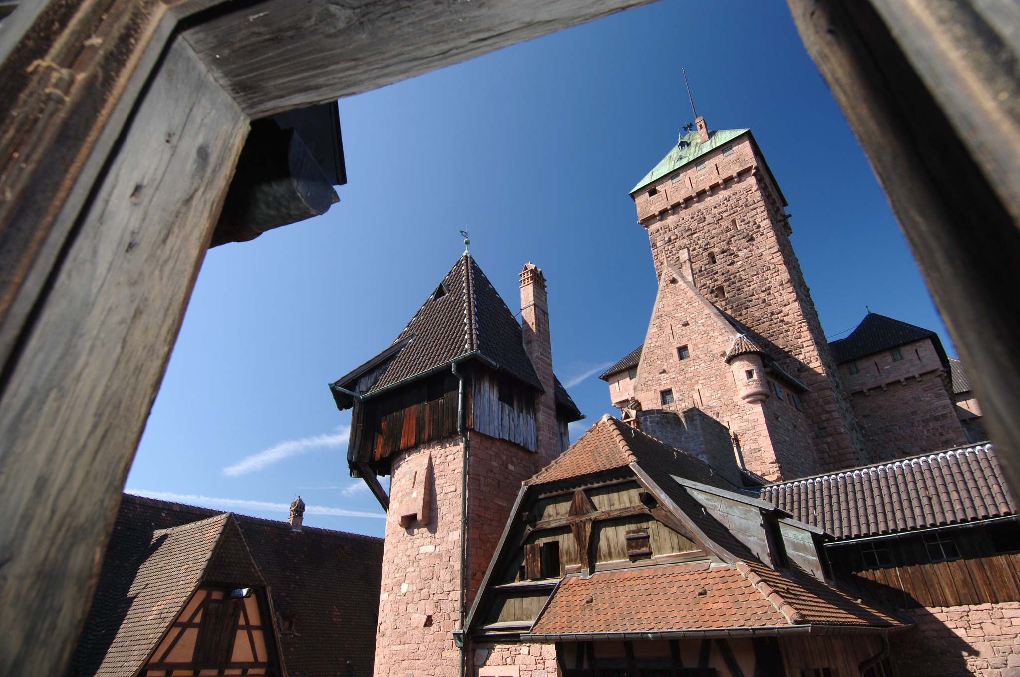Grand-Est : le château du Haut-Koenigsbourg, fermé pour raison de sécurité