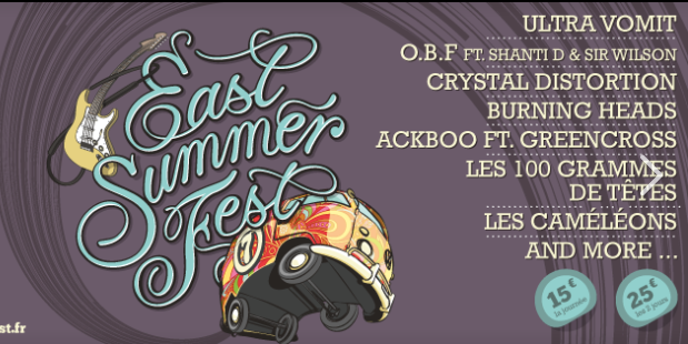 Idée sortie : La 7e édition du East Summer Fest débarque à Dieulouard les 21 & 22 juillet !