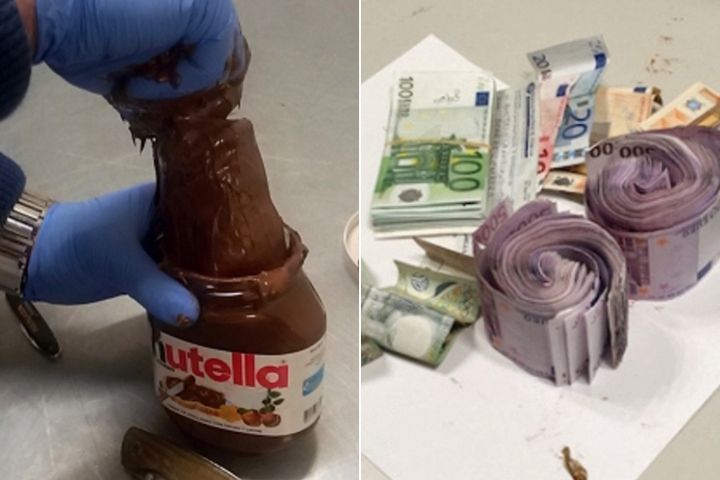 Il se fait prendre la main dans le pot !