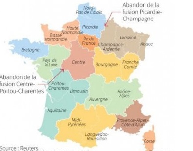 L'Assemblée vote une France à 13 régions