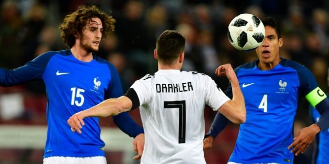 La France à 1 minute d'un nouveau succès sur l'Allemagne