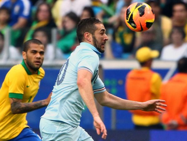 La France corrigée par le Brésil