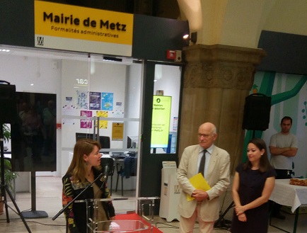 La gare de Metz accueille sa mairie de quartier !