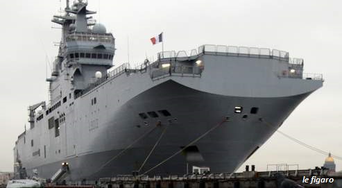 La Russie devra encore patienter avant de recevoir les navires militaires commandés à la France