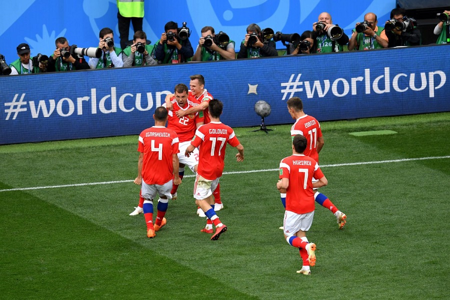 La Russie réussit son début de Coupe du Monde