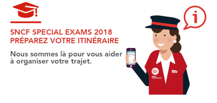 La SNCF et le rectorat mettent en place un dispositif spécial exam'
