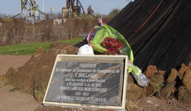 La stèle des métallos retirée !