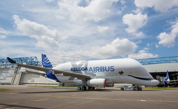 Le Beluga XL d’Airbus, s’est envolé pour la première fois