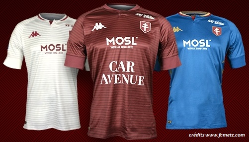Le FC Metz présente ses maillots 2020/21