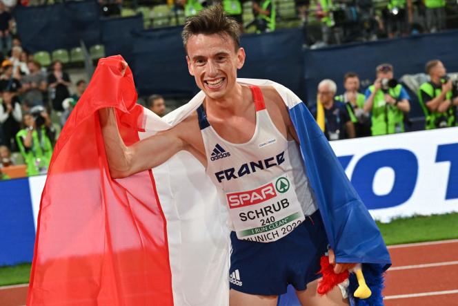 Le mosellan Yann Schrub, médaillé de bronze du 10.000 m !