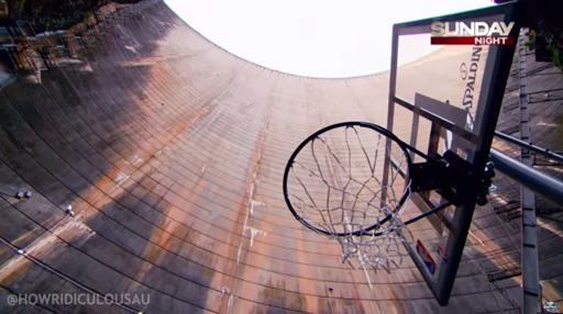 Le panier de basket le plus élevé