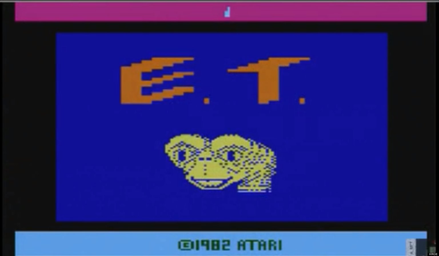 Les cartouches Atari de "E.T" déterrées : fin d'une légende urbaine