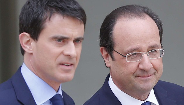 Les cotes de popularité de François Hollande et Manuel Valls font un bond