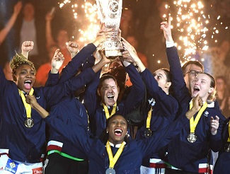 Les handballeuses françaises sur le toit de l'Europe ! 