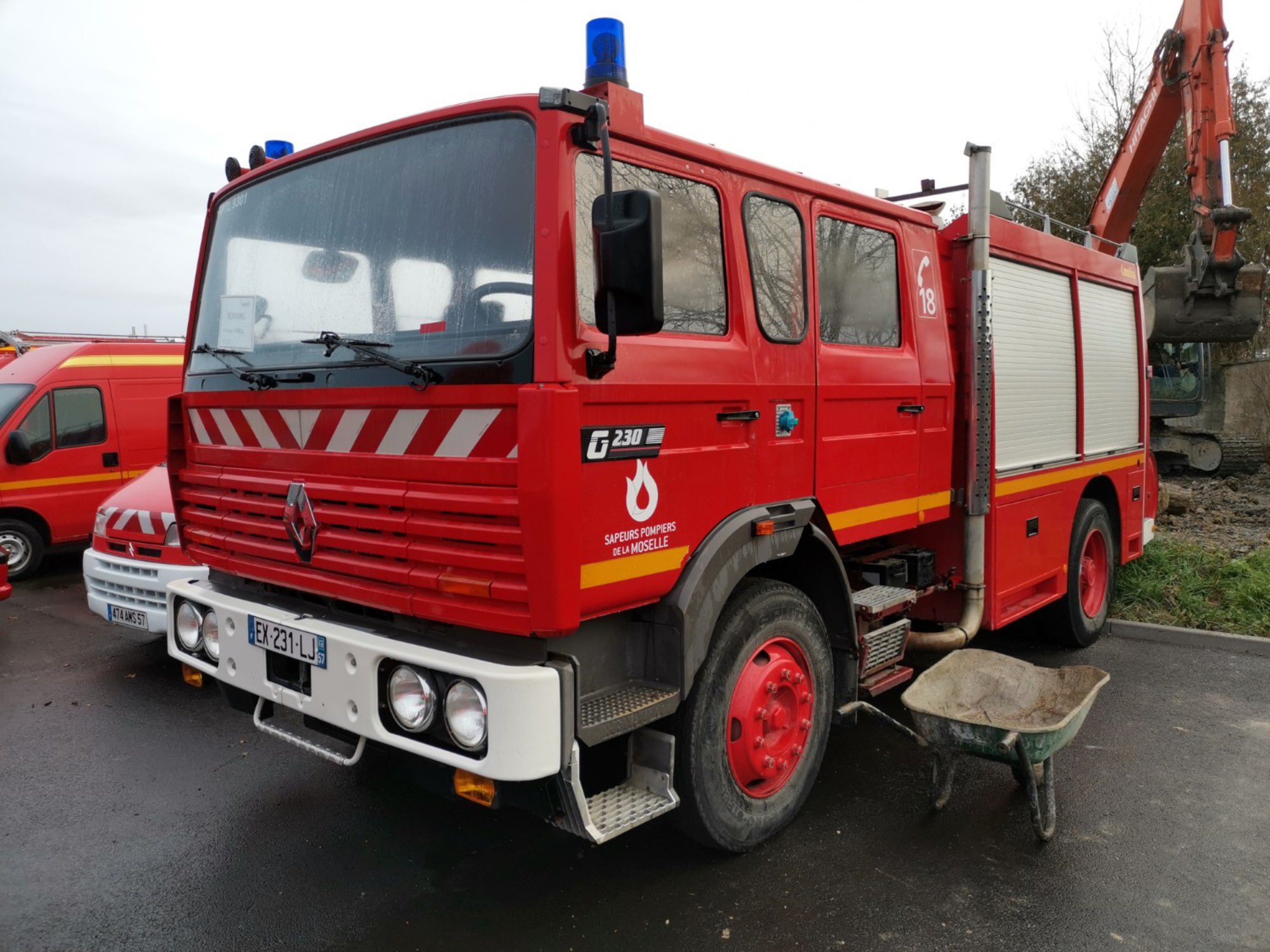 Les pompiers de Moselle mettent leurs véhicules aux enchères