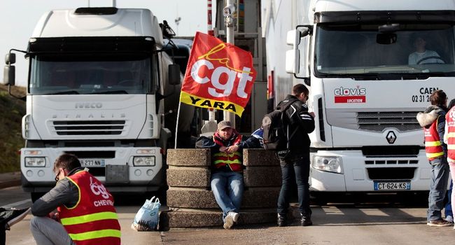 Loi travail :  les routiers appellent à réitérer le mouvement aujourd'hui