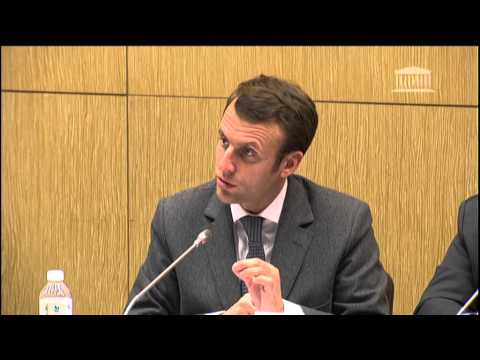 Macron défend la réforme du Code du Travail