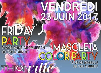 MASCLETA COLOR PARTY : OUVERTURE DE "RIVE ET COEUR DE VILLE EN FÊTE’’