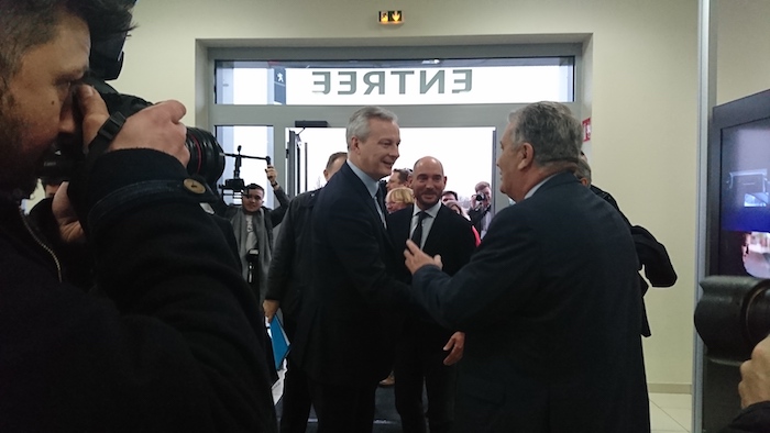 Metz : Bruno Le Maire annonce l'exonération de charges sur les heures supplémentaires 