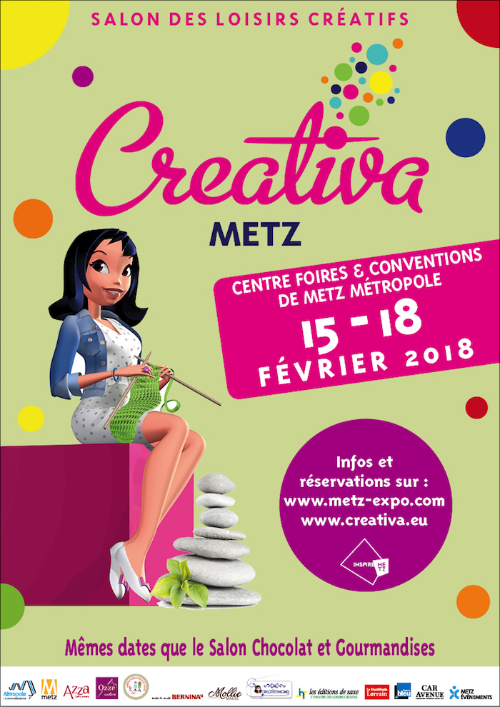 Metz : le 16e Salon Créativa a ouvert ses portes aujourd'hui !