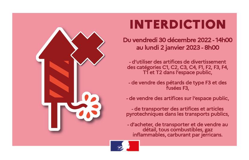 Meurthe et Moselle : feux d'artifices et rave-party interdits pour le réveillon