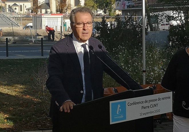 Mobilité, action cœur de ville, 1er hôtel hospitalier de France... Pierre Cuny a fait sa rentrée à Thionville