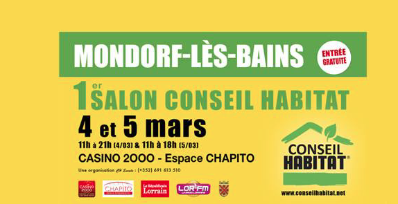 Mondorf-lès-Bains : le 1er Salon Conseil Habitat ouvre ses portes ce week-end