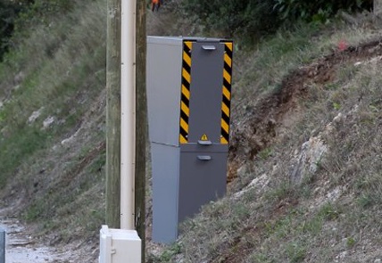 Moselle : à peine installé, un radar déjà tronçonné