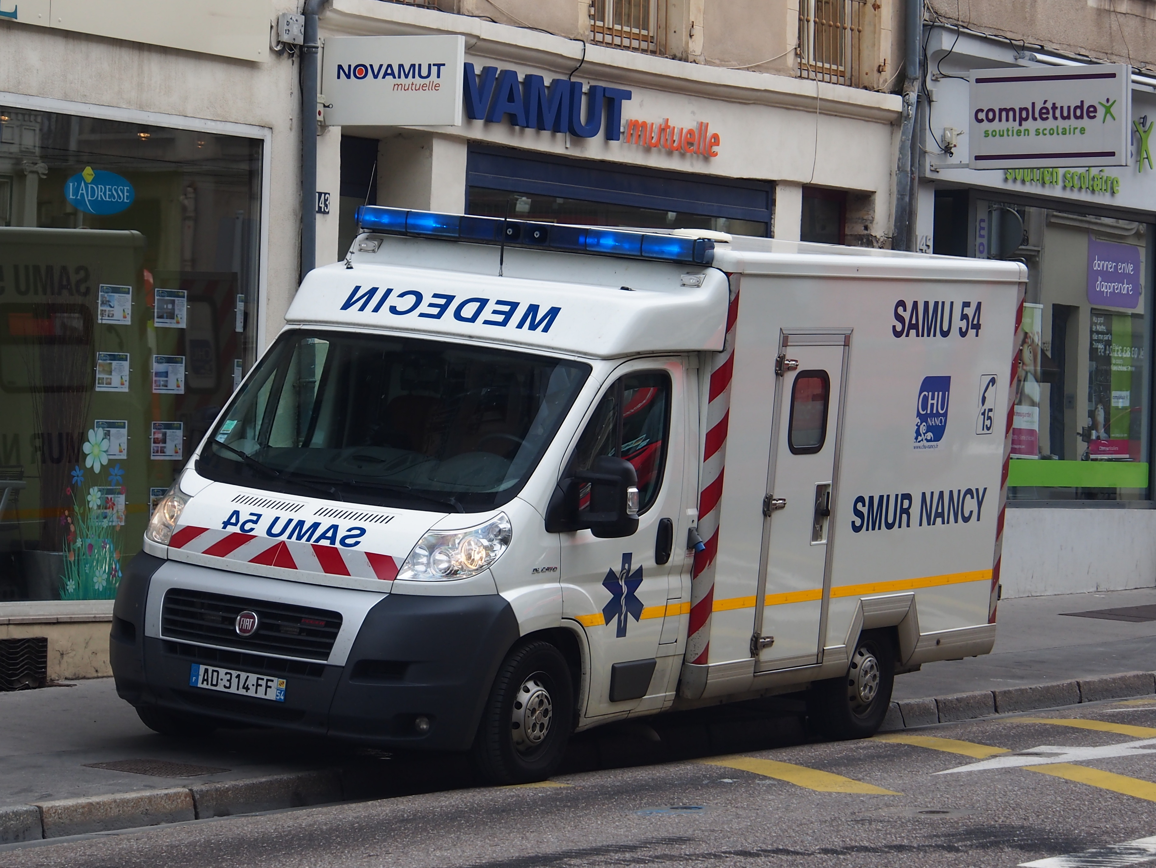 Nancy : un homme fait une chute mortelle du 5e étage d'un immeuble