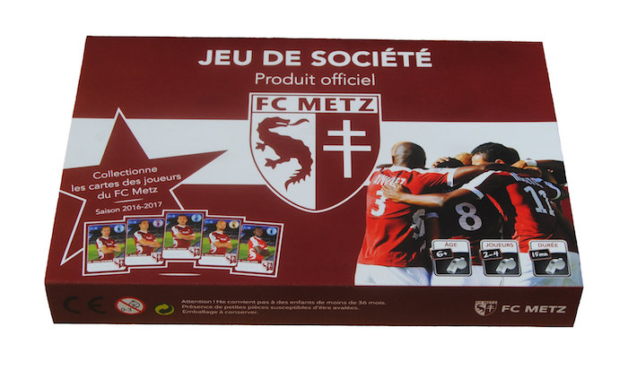 Pas d'idée pour Noël ? Découvrez le jeu de société aux couleurs du FC METZ !