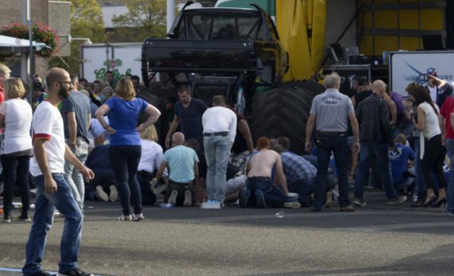 Pays-Bas : un show de "Monster Truck" vire au drame