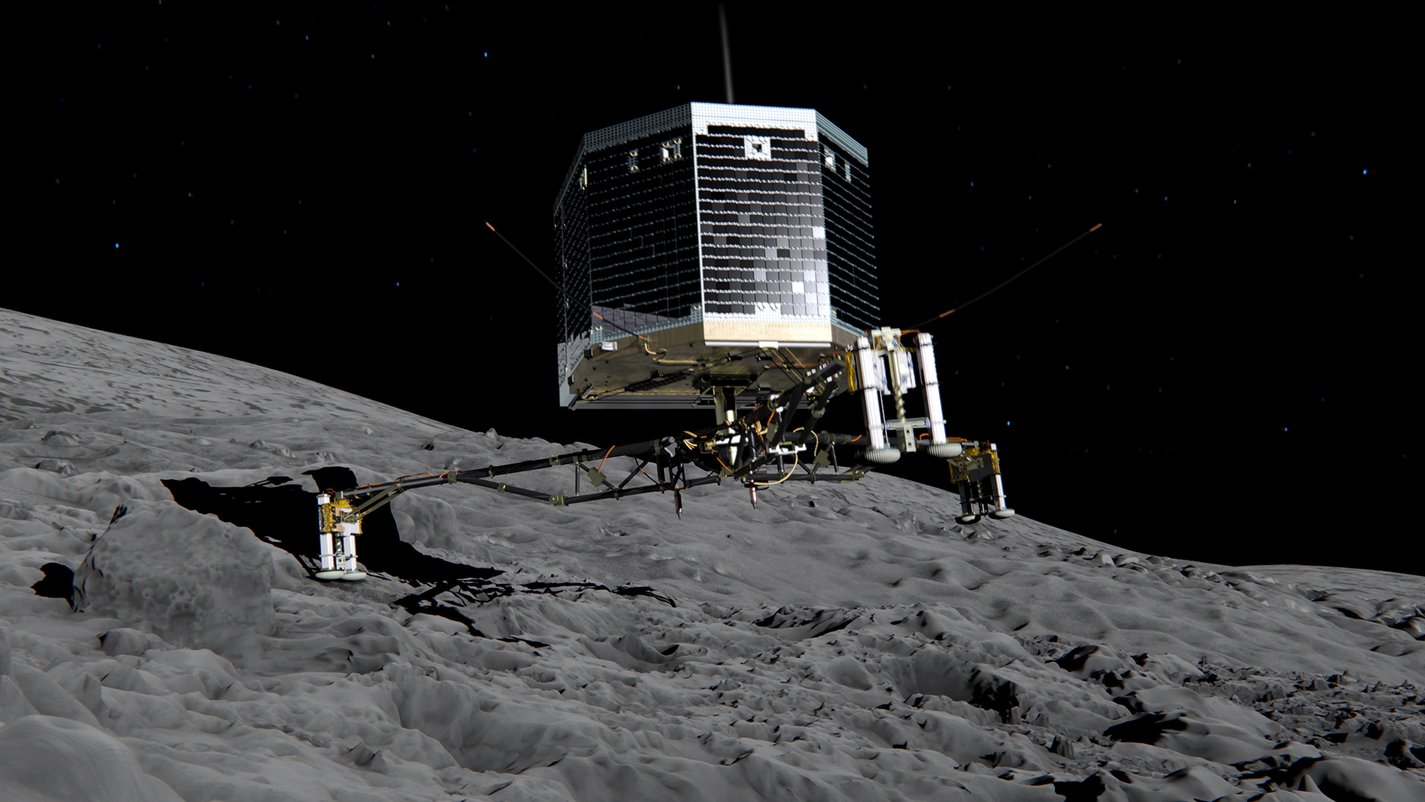 Philae donne signe de vie !