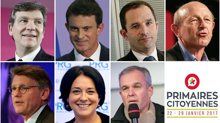 Primaire de gauche : Benoît Hamon vire en tête