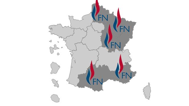 Régionales: le FN crie victoire, la droite intraitable, la gauche en mal d'unité